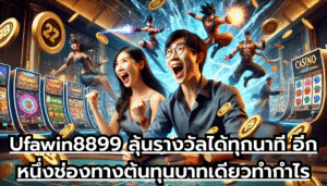 Ufawin8899 ลุ้นรางวัลได้ทุกนาที อีกหนึ่งช่องทาง ต้นทุนบาทเดียว ทำกำไรทุกวัน