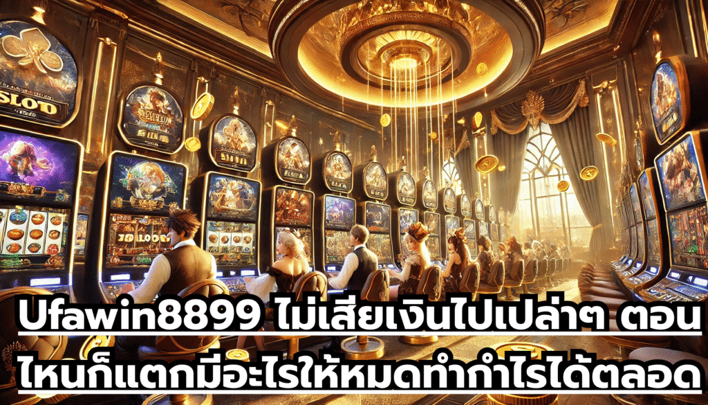 Ufawin8899 ไม่เสียเงินไปเปล่าๆ ตอนไหนก็แตก มีอะไรให้หมด ทำกำไรได้ตลอด