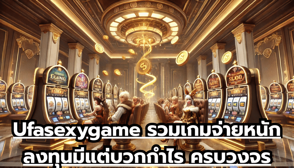 Ufasexygame รวมเกมจ่ายหนัก ลงทุนมีแต่บวกกำไร ครบวงจรในที่เดียว สะดวกที่สุด