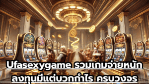 Ufasexygame รวมเกมจ่ายหนัก ลงทุนมีแต่บวกกำไร ครบวงจรในที่เดียว สะดวกที่สุด