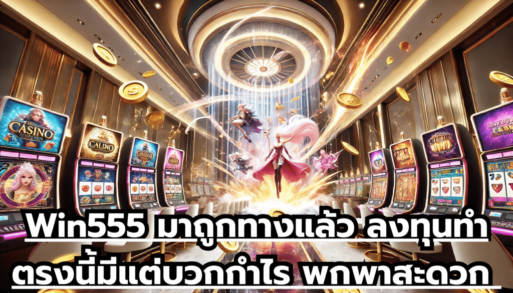 Win555 มาถูกทางแล้ว ลงทุนทำตรงนี้มีแต่บวกกำไร พกพาสะดวก ความสนุกไปทุกที